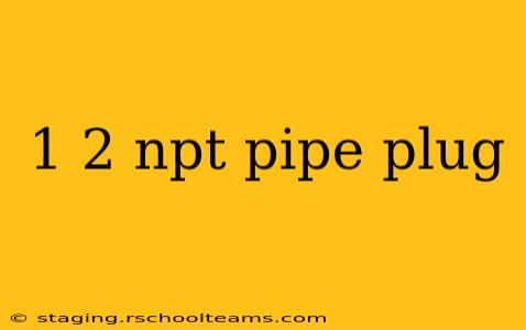 1 2 npt pipe plug