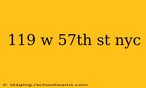 119 w 57th st nyc