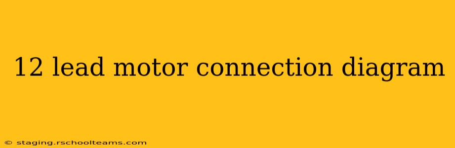 12 lead motor connection diagram