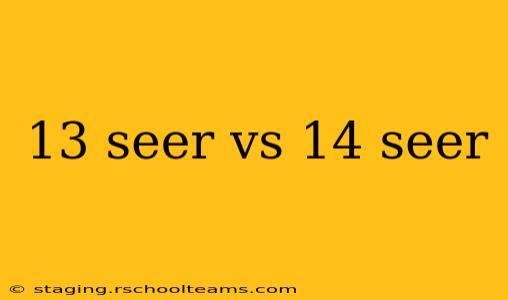 13 seer vs 14 seer