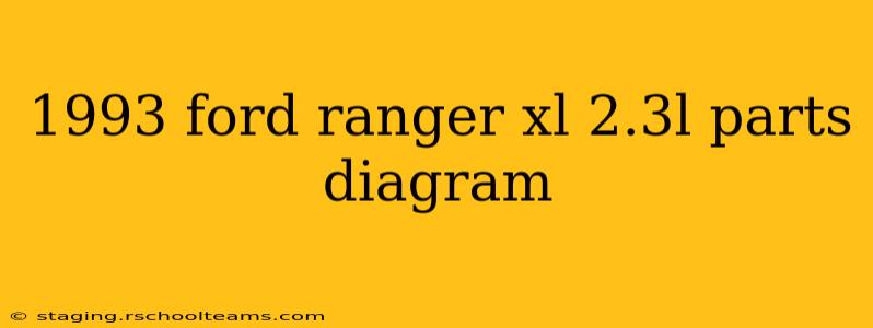 1993 ford ranger xl 2.3l parts diagram