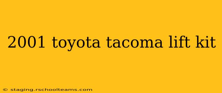 2001 toyota tacoma lift kit