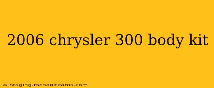 2006 chrysler 300 body kit