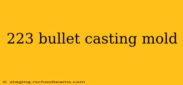 223 bullet casting mold