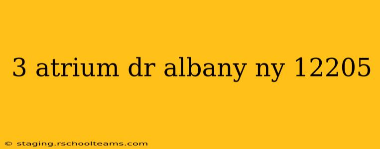 3 atrium dr albany ny 12205