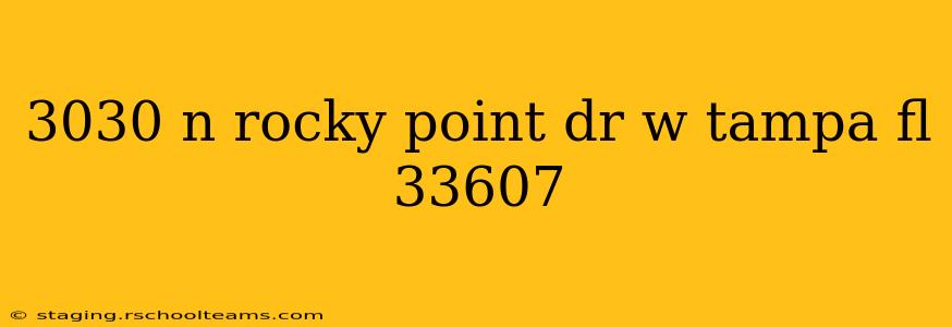 3030 n rocky point dr w tampa fl 33607