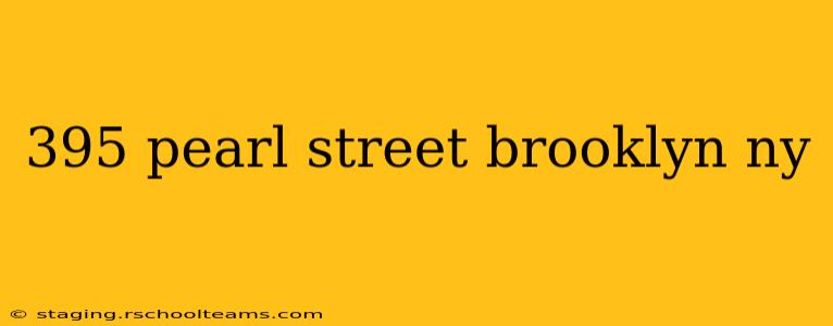 395 pearl street brooklyn ny