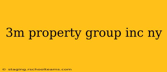 3m property group inc ny