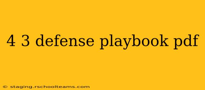4 3 defense playbook pdf