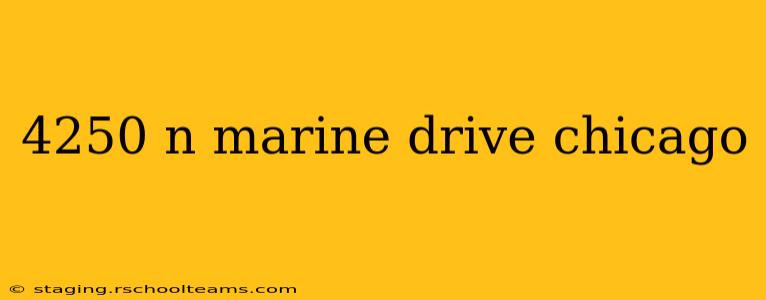 4250 n marine drive chicago