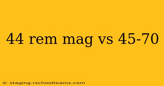 44 rem mag vs 45-70