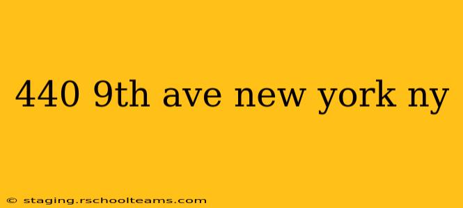 440 9th ave new york ny