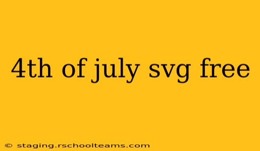 4th of july svg free