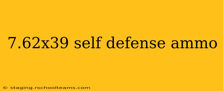 7.62x39 self defense ammo