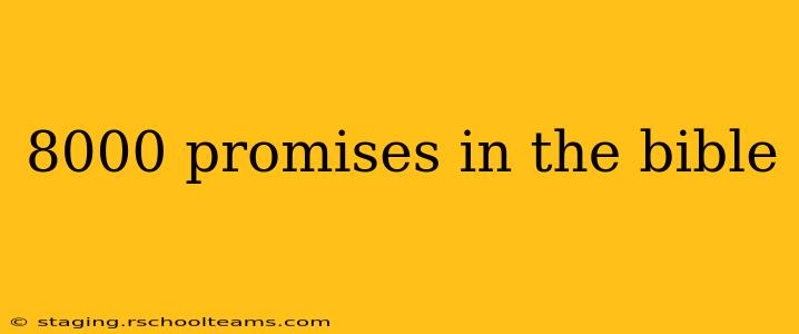 8000 promises in the bible