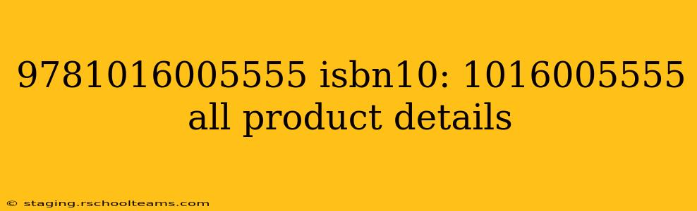 9781016005555 isbn10: 1016005555 all product details