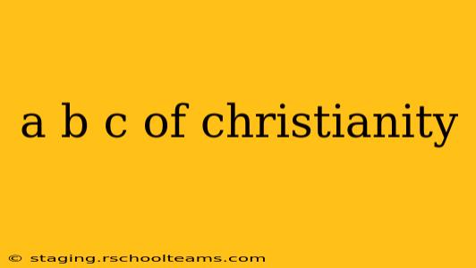 a b c of christianity