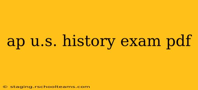 ap u.s. history exam pdf
