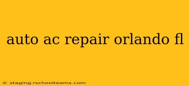 auto ac repair orlando fl