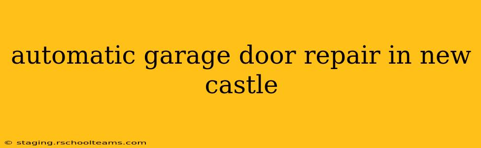 automatic garage door repair in new castle