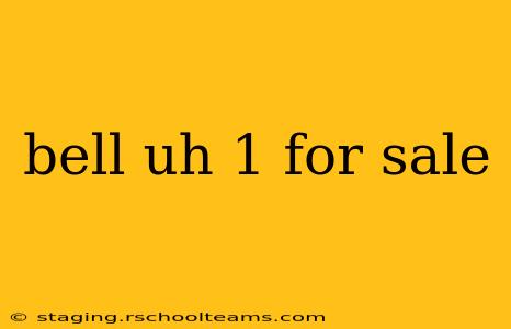 bell uh 1 for sale