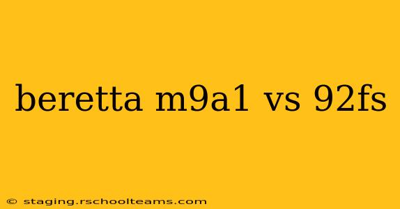 beretta m9a1 vs 92fs