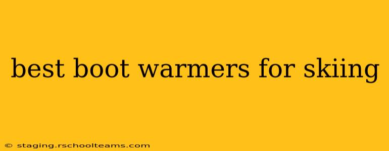 best boot warmers for skiing