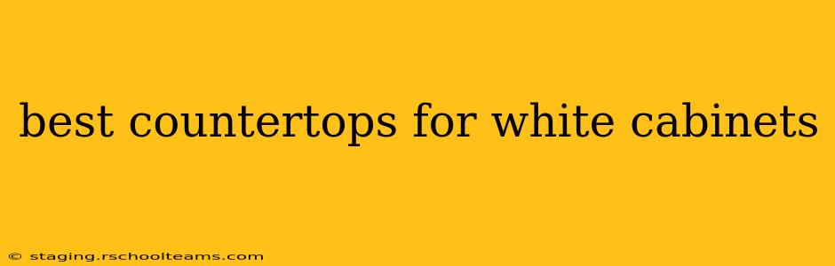 best countertops for white cabinets