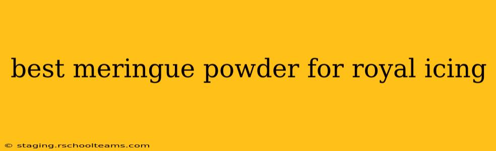 best meringue powder for royal icing