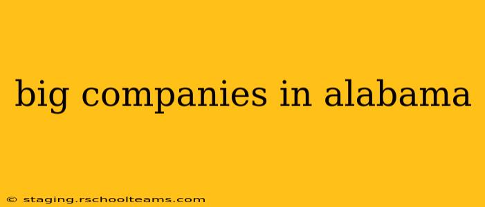 big companies in alabama