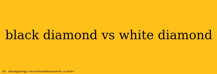 black diamond vs white diamond
