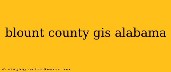blount county gis alabama