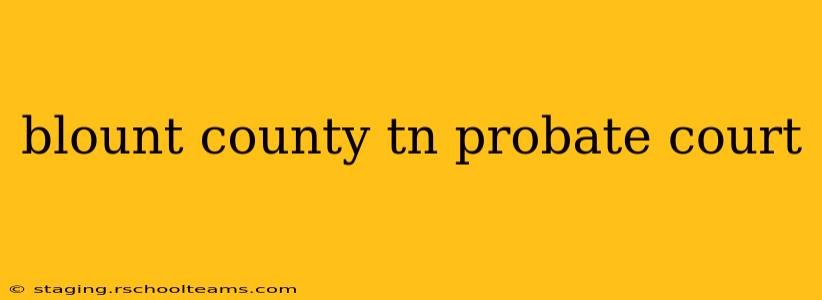 blount county tn probate court