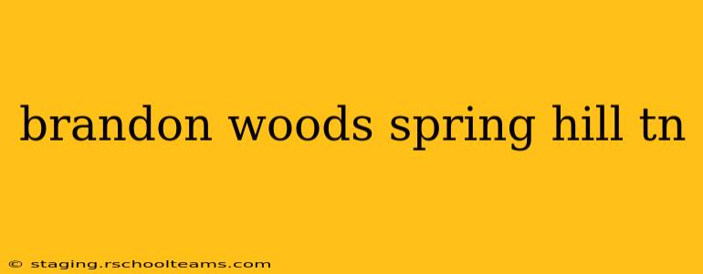 brandon woods spring hill tn