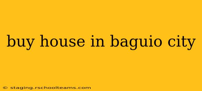 buy house in baguio city