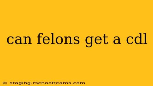 can felons get a cdl