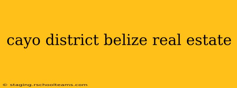 cayo district belize real estate