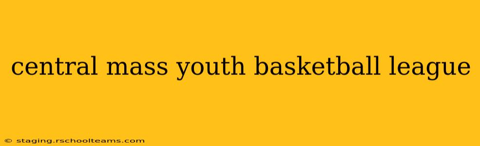 central mass youth basketball league