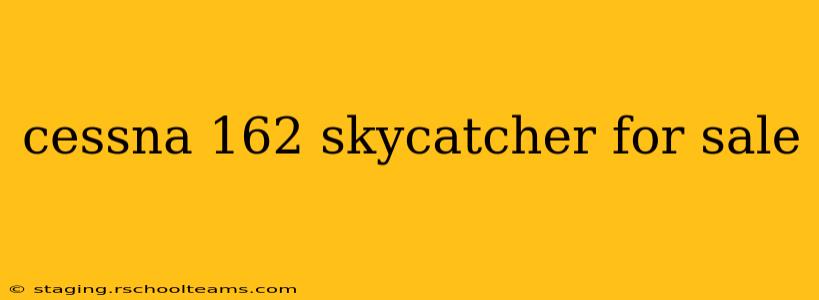 cessna 162 skycatcher for sale