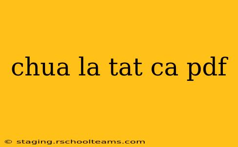 chua la tat ca pdf
