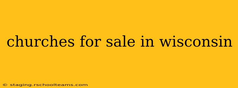 churches for sale in wisconsin