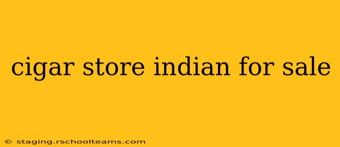 cigar store indian for sale