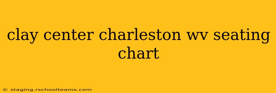 clay center charleston wv seating chart