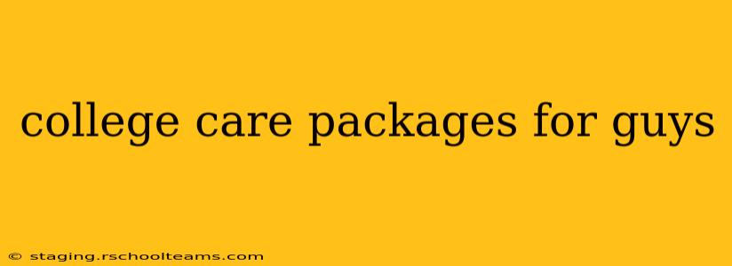 college care packages for guys