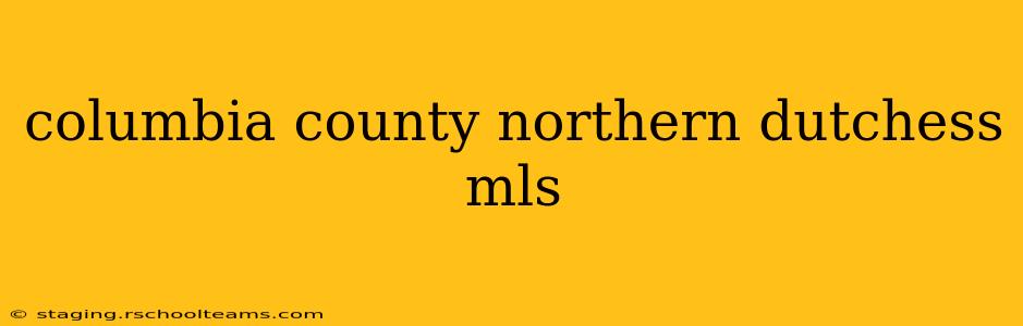 columbia county northern dutchess mls