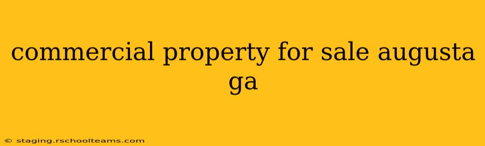 commercial property for sale augusta ga