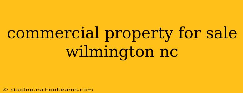 commercial property for sale wilmington nc