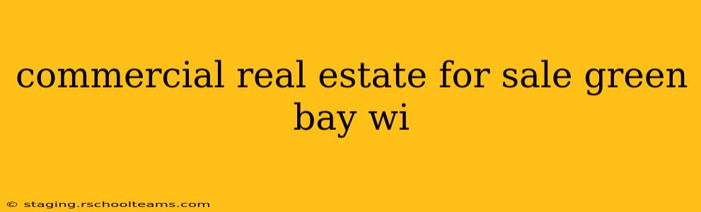 commercial real estate for sale green bay wi