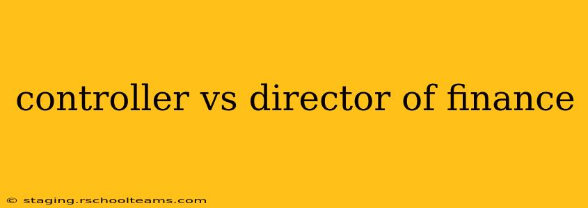 controller vs director of finance