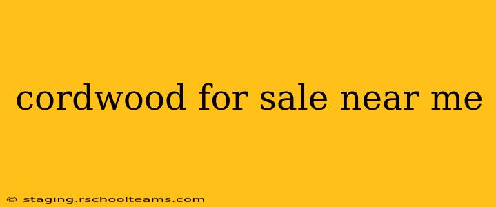 cordwood for sale near me